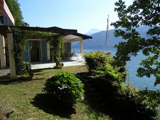Ferienhaus Plesio Außenaufnahme 2