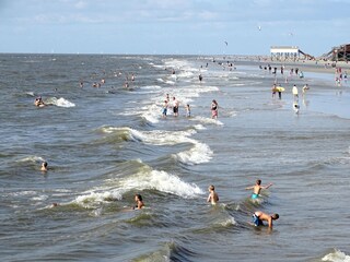Der Ordinger Strand im Sommer