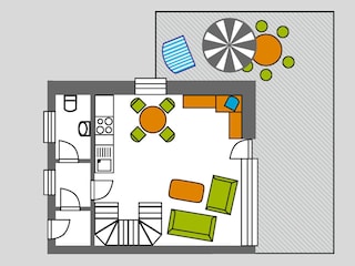 Ferienhaus Wrixum Ausstattung 1