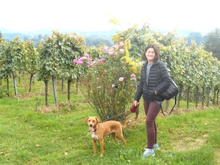 Ihre Gastgeberin Karin