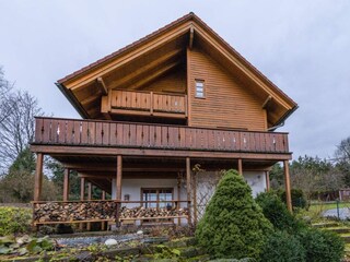 Holzhaus Oberbrändi Außenansicht