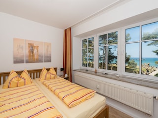 Schlafzimmer Meerblick