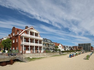 Ansicht vom Strand