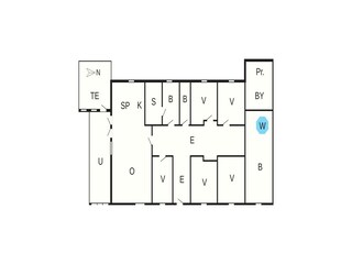 Maison de vacances Harboøre Plan d'étage 40