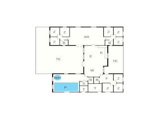 Ferienhaus Råbylille Strand Grundriss 3