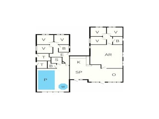 Maison de vacances Vejby Strand Plan d'étage 39