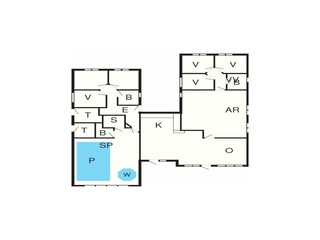 Ferienhaus Vejby Strand Grundriss 6
