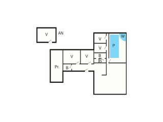 Casa de vacaciones Fjellerup Strand Plano de planta 54