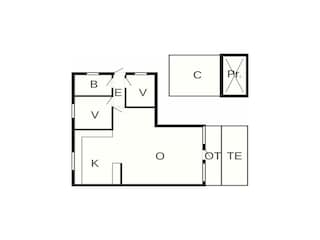 Ferienhaus Jegum Grundriss 3