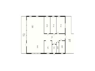 Vakantiehuis Foldereid Grondplan 25