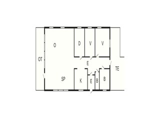 Casa de vacaciones Foldereid Plano de planta 3