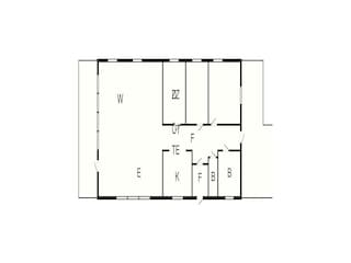 Casa de vacaciones Foldereid Plano de planta 2