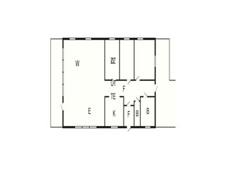 Casa per le vacanze Foldereid Pianta del piano 2