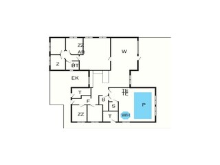 Casa de vacaciones Brenderup Plano de planta 10