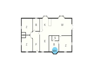 Holiday house Læsø Floor Plan 35