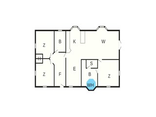 Maison de vacances Læsø Plan d'étage 36