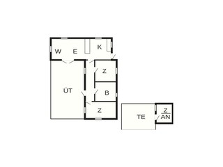 Ferienhaus Udsholt Strand Grundriss 5