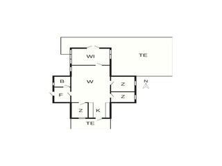 Maison de vacances Fårevejle Plan d'étage 3