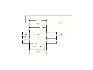 Ferienhaus Fårevejle Grundriss 25