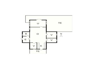 Maison de vacances Fårevejle Plan d'étage 4