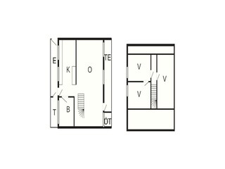 Casa per le vacanze Hou Pianta del piano 41