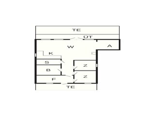 Casa per le vacanze Jegum Pianta del piano 2