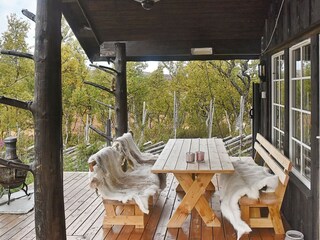 Ferienhaus Rennebu Außenaufnahme 12