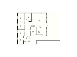 Casa de vacaciones Fåvang Plano de planta 2