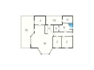Ferienhaus Hals Grundriss 43