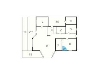 Holiday house Hals Floor Plan 44