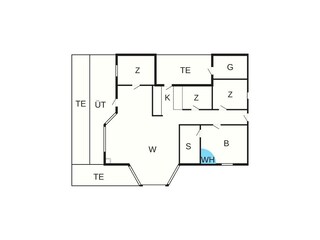 Maison de vacances Hals Plan d'étage 45
