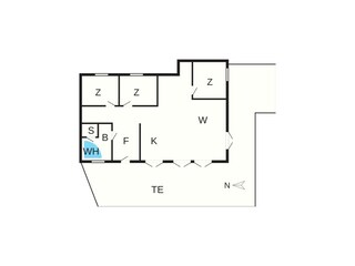 Ferienhaus Bratten Strand Grundriss 28