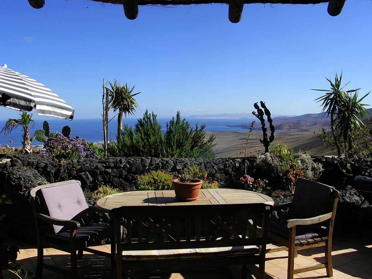 Fantastic view from the terrace of the Casa Cora