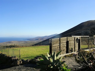 Panoramablick aus dem Garten der Finca