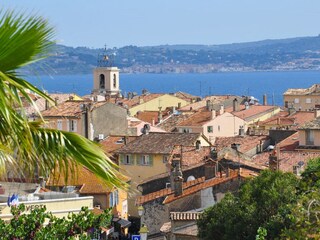 The centre of Sainte Maxime