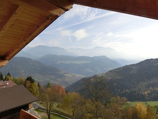 Balkonblick Herbst