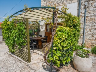 Überdachte Terrasse