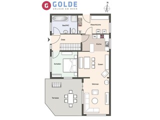Ferienhaus St. Peter-Ording Grundriss 38