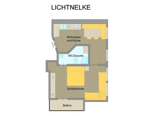 Appartamento per vacanze Naturns Pianta del piano 24