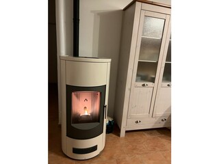 Für kühle Abende ein moderner Pelletofen