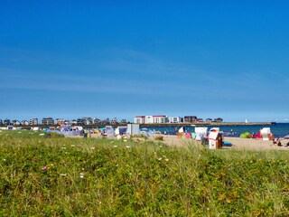 Weidefelder Sandstrand DLRG bewacht