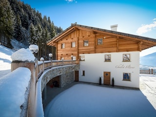 Das Chalet im Schnee