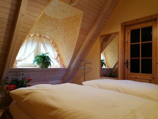 Blick Schlafzimmer
