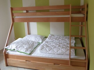Kinder-Schlafzimmer mit bis zu 4 Schlafplätzen
