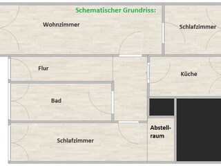 Holiday apartment Mirow Floor Plan 23