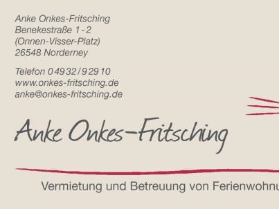Firma Vermietservice Anke Onkes-Fritsching - Frau Anke Onkes-Fritsching