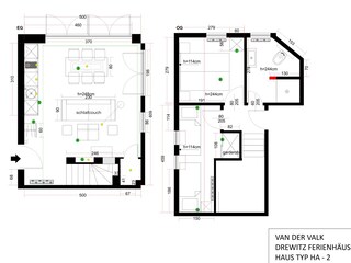 Ferienwohnung Nossentiner Hütte Grundriss 33