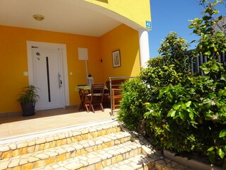 Eingangsbereich zum Apartment