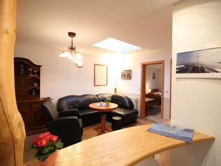 Wohnzimmer Blick aus Küche