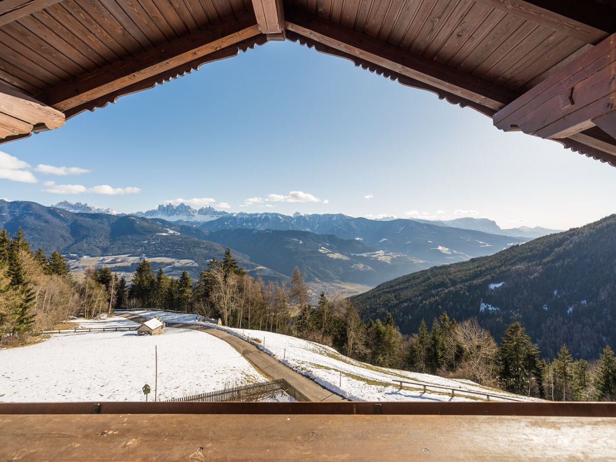 View to the Dolomites